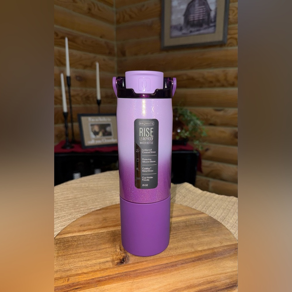 VIOLET CRUSH Brumate 25oz Rise LEAKPROOF Water Bottle